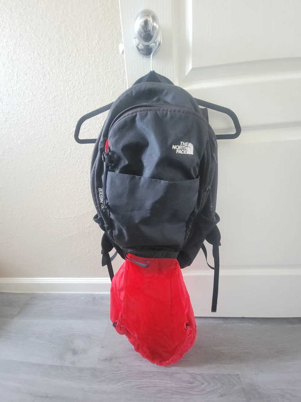 Women's Black North Face Basin 18 Day Hiking Pack